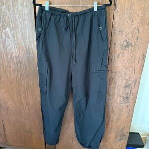 Papermoon Men's Dark Cargo Pants